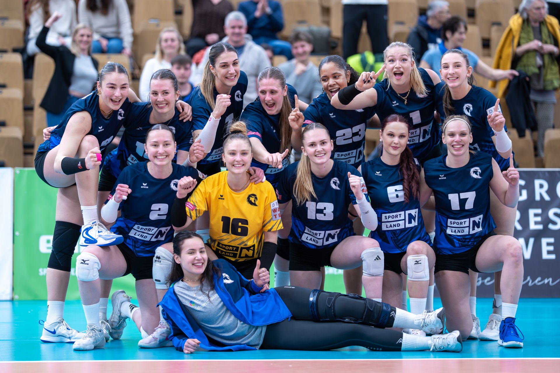 Sokol/Post startet dominant ins Halbfinale – Klarer 3:0-Sieg gegen Trofaiach/Eisenerz – Volleyball